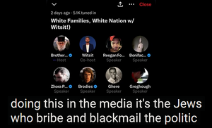 Witsit's white supremacist podcast